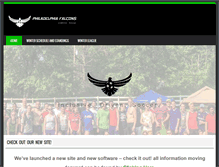 Tablet Screenshot of falcons-soccer.org